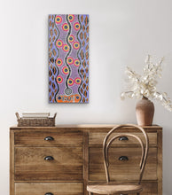 Load image into Gallery viewer, &quot;Warlukurlangu Jukurrpa&quot; (Fire Dreaming) Vivienne Nakamarra Kelly 93cm x 42cm
