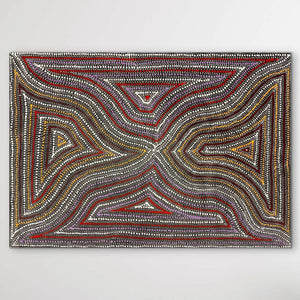 "Water Dreaming" Marshall Jangala Robertson 118cm x 82cm