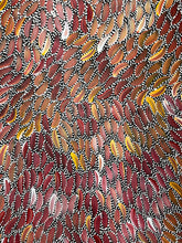 Load image into Gallery viewer, Close up work in Water Dreaming Chantelle Nampijinpa Robertson 93cmx91cm original painting
