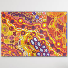 Load image into Gallery viewer, "Wanampi Tjukurpa (Piltati)" Megan Lyons 145cm x 100cm, Authentic Aboriginal art Art by Farquhar
