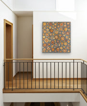 Load image into Gallery viewer, &quot;Gathering and Waterholes&quot; Stephen Pitjara 94cm x 88cm
