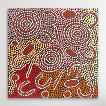 Load image into Gallery viewer, &quot;Budgerigar Dreaming&quot; Julieanne Nungurrayi Turner 30cm x 30cm
