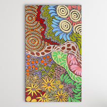 Load image into Gallery viewer, &quot;Budgerigar Dreaming&quot; Julieanne Nungurrayi Turner 63cm x 35cm
