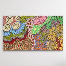 Load image into Gallery viewer, &quot;Budgerigar Dreaming&quot; Julieanne Nungurrayi Turner 63cm x 35cm

