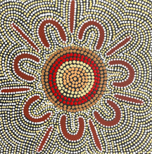 Load image into Gallery viewer, &quot;Budgerigar Dreaming&quot; Julieanne Nungurrayi Turner 30cm x 30cm
