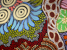 Load image into Gallery viewer, &quot;Budgerigar Dreaming&quot; Julieanne Nungurrayi Turner 63cm x 35cm
