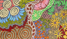 Load image into Gallery viewer, &quot;Budgerigar Dreaming&quot; Julieanne Nungurrayi Turner 63cm x 35cm
