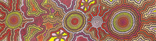 Load image into Gallery viewer, &quot;My Country&quot; Farron Furber Jampitjinpa 115cm x 32cm
