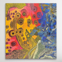 Load image into Gallery viewer, &quot;Minyma Malilu&quot; Teresa Baker &amp; Patricia Tunkin 89cm x 96cm
