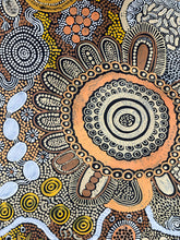Load image into Gallery viewer, &quot;Bush Tucker&quot; Julieanne Nungurrayi Turner 89cm x 59cm
