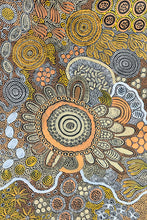 Load image into Gallery viewer, &quot;Bush Tucker&quot; Julieanne Nungurrayi Turner 89cm x 59cm
