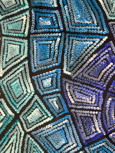 Load image into Gallery viewer, &quot;Waterholes&quot; Maureen Nampijinpa Hudson 141cm x 90cm
