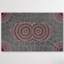 Load image into Gallery viewer, &quot;Bush Onion&quot; Nancy Martin Napangarti 89cm x 140cm
