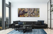 Load image into Gallery viewer, &quot;Seven Sisters Dreaming (Kungkarangkalpa Tjukurpa)&quot; Tanya Brady 86cm x 199cm
