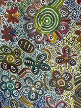 Load image into Gallery viewer, &quot;Bush Flowers&quot; Bernadine Johnson Kemarre 202cm x 88cm

