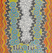 Load image into Gallery viewer, "Mina Mina Country" Vivienne Nakamarra Kelly 60cm x 62cm
