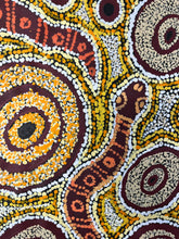 Load image into Gallery viewer, "Piltati" original Aboriginal painting by Margaret Wood, 60cm x 55cm - authentic Indigenous Australian artwork
