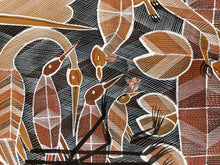 Load image into Gallery viewer, "Billabong Story" original Aboriginal painting by Eddie Blitner, 143cm x 87cm - authentic Indigenous Australian artwork
