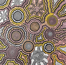 Load image into Gallery viewer, "Country Landscape" original Aboriginal painting by Farron Furber Jampitjinpa, 60cm x 59cm - authentic Indigenous Australian artwork
