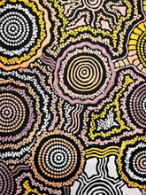 Load image into Gallery viewer, "Country Landscape" original Aboriginal painting by Farron Furber Jampitjinpa, 60cm x 59cm - authentic Indigenous Australian artwork
