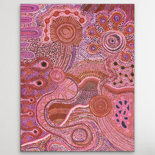 Load image into Gallery viewer, "Mamungaryi-nya" original Aboriginal painting by Renae Nakamarra Nelson, 118cm x 91cm - authentic Indigenous Australian artwork
