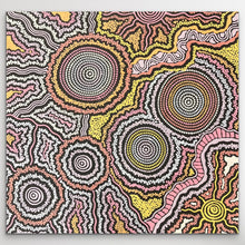 Load image into Gallery viewer, "My Country Landscape" original Aboriginal painting by Farron Furber Jampitjinpa, 61cm x 60cm - authentic Indigenous Australian artwork
