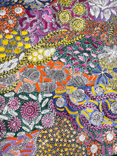 Load image into Gallery viewer, "Awelye" original Aboriginal painting by Karen Bird Ngale, 150cm x 150cm - authentic Indigenous Australian artwork
