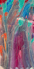 Load image into Gallery viewer, "Pantu (Salt Lake)" original Aboriginal painting by Janice Stanley, 170cm x 86cm - authentic Indigenous Australian artwork
