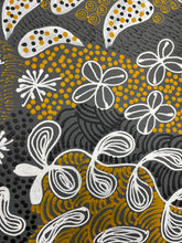 Load image into Gallery viewer, "Women's Ceremony" by Alvira Bird Mpetyane - gallery view, 107cm x 94cm - Aboriginal art
