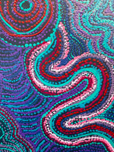Load image into Gallery viewer, "Seven Sisters" Rhoda Tjitayi 122cm x 60cm
