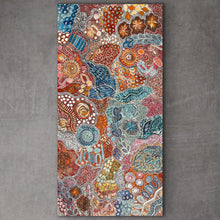 Load image into Gallery viewer, &quot;My Country (Utopia)&quot; Janet Golder Kngwarreye 178cm x 87cm
