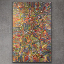 Load image into Gallery viewer, &quot;Bush Medicine Leaves&quot; Bernadine Johnson Kemarre 145cm x 94cm
