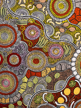 Load image into Gallery viewer, &quot;Budgerigar Dreaming&quot; Julieanne Nungurrayi Turner 124cm x 88cm
