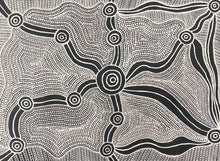 Load image into Gallery viewer, &quot;Salt Lakes &amp; Claypans of Mina Mina&quot; Alice Granites Napanangka 48cm x 66cm
