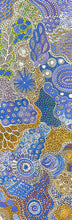 Load image into Gallery viewer, &quot;My Country (Utopia)&quot; Janet Golder Kngwarreye 42cm x 122cm
