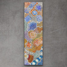 Load image into Gallery viewer, &quot;My Country (Utopia)&quot; Janet Golder Kngwarreye 36cm x 122cm
