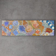 Load image into Gallery viewer, &quot;My Country (Utopia)&quot; Janet Golder Kngwarreye 36cm x 122cm
