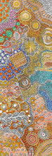 Load image into Gallery viewer, &quot;My Country (Utopia)&quot; Janet Golder Kngwarreye 41cm x 121cm
