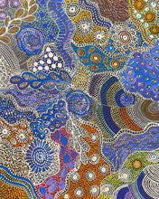 Load image into Gallery viewer, &quot;My Country (Utopia)&quot; Janet Golder Kngwarreye 73cm x 90cm
