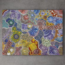 Load image into Gallery viewer, &quot;My Country (Utopia)&quot; Janet Golder Kngwarreye 121cm x 90cm
