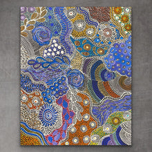 Load image into Gallery viewer, &quot;My Country (Utopia)&quot; Janet Golder Kngwarreye 73cm x 90cm
