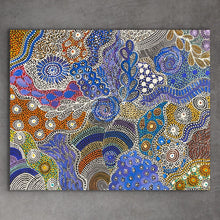 Load image into Gallery viewer, &quot;My Country (Utopia)&quot; Janet Golder Kngwarreye 73cm x 90cm
