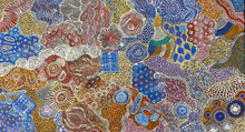 Load image into Gallery viewer, &quot;My Country (Utopia)&quot; Janet Golder Kngwarreye 79cm x 142cm
