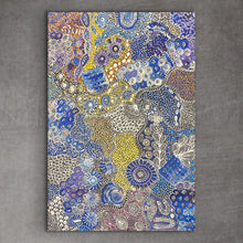 Load image into Gallery viewer, &quot;My Country (Utopia)&quot; Janet Golder Kngwarreye 119cm x 82cm
