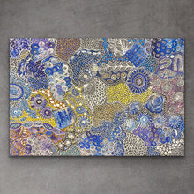 Load image into Gallery viewer, &quot;My Country (Utopia)&quot; Janet Golder Kngwarreye 119cm x 82cm
