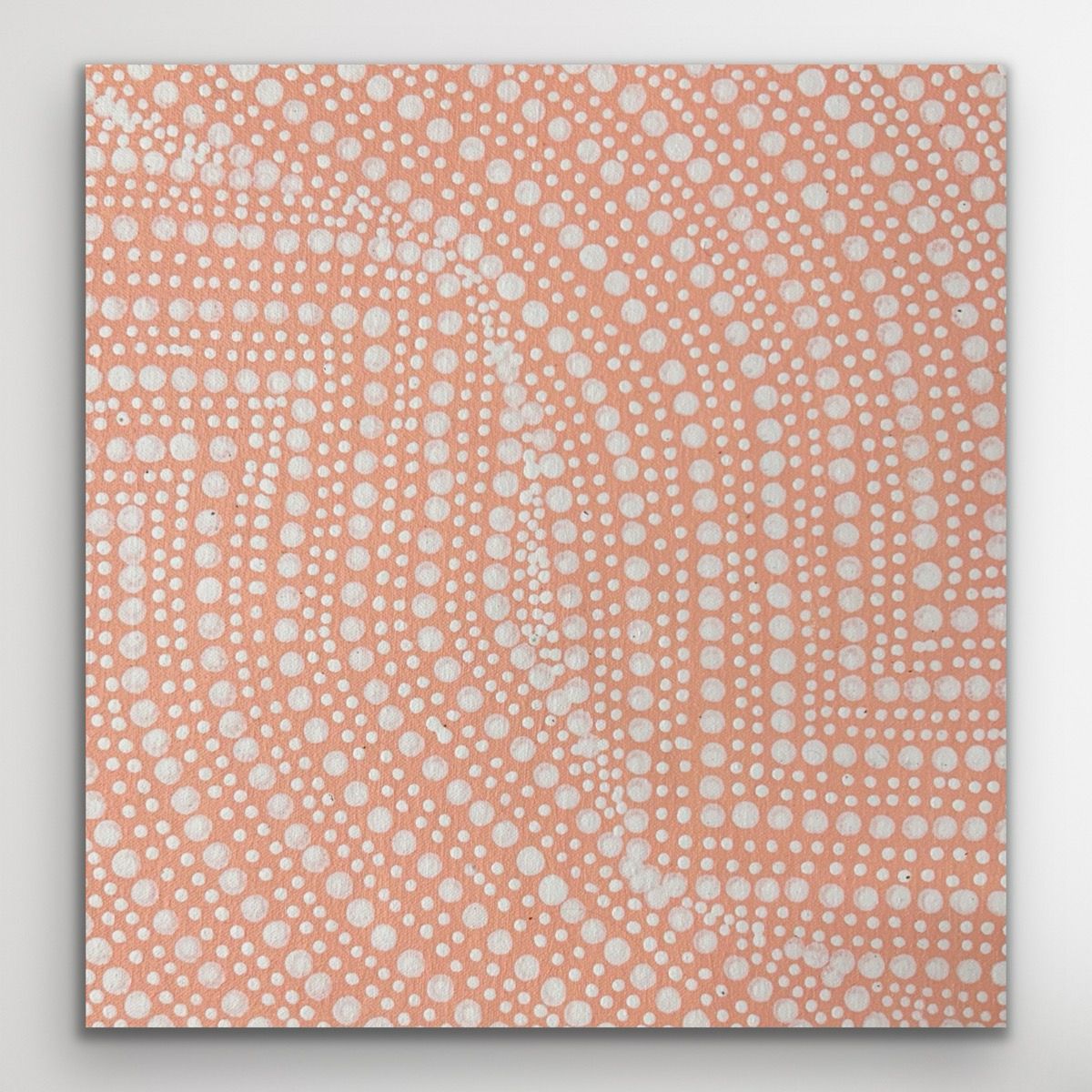 "Bush Onion" original Aboriginal painting by Tansy Martin, 30cm x 30cm - authentic Indigenous Australian artwork