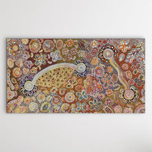 Load image into Gallery viewer, &quot;Bush Flowers&quot; Bernadine Johnson Kemarre 140cm x 76cm
