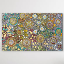 Load image into Gallery viewer, &quot;Budgerigar Dreaming &amp; Bush Tucker&quot; Julieanne Nungurrayi Turner 76cm x 120cm
