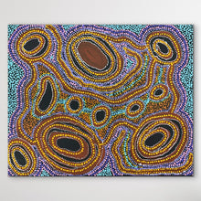 Load image into Gallery viewer, &quot;Minyma Kutjara&quot; Inawinytji Stanley 64cm x 80cm
