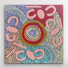 Load image into Gallery viewer, &quot;Women Ceremony&quot; Julieanne Nungurrayi Turner 30cm x 30cm
